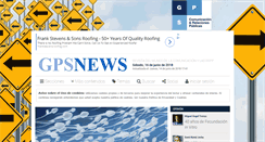 Desktop Screenshot of gpsnews.es